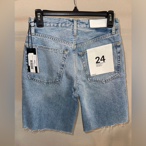 Re/Done Denim 90’s Comfy Short Size 24 - Picture 3 of 9